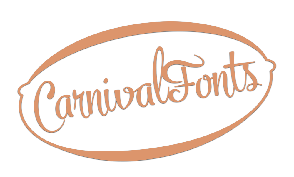 logo carnival fonts